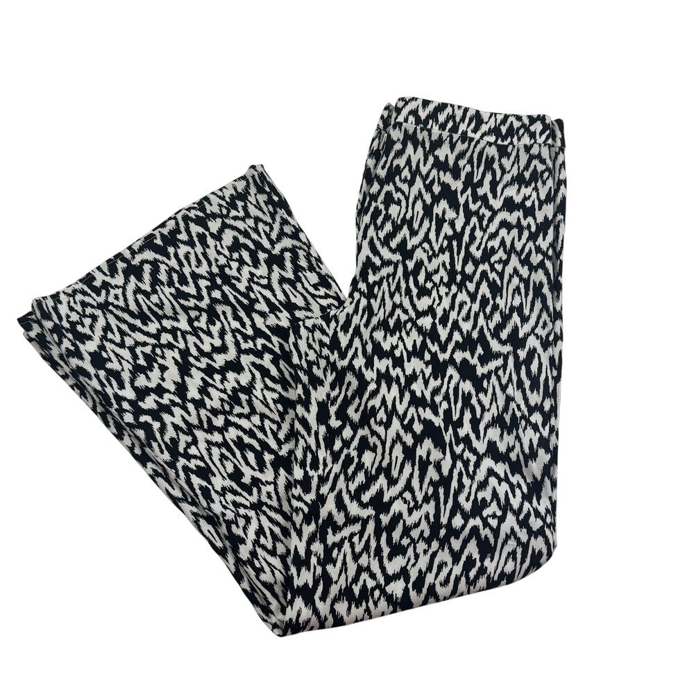 Scoop Ikat Boho Hippie 60s 70s Vibes Wide Leg Trousers Women's Size M (8-10)